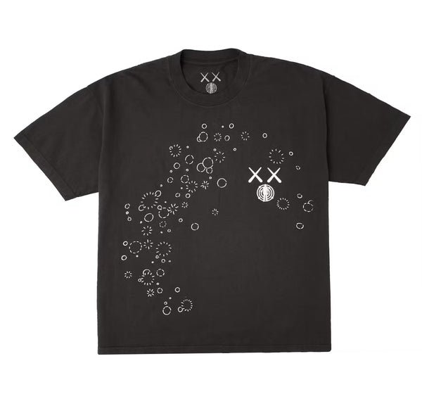 KAWS For Kid Cudi Moon Man GID Tee
