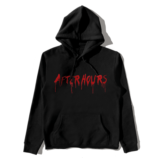 The Weeknd x Vlone After Hours Blood Drip Pullover Hoodie