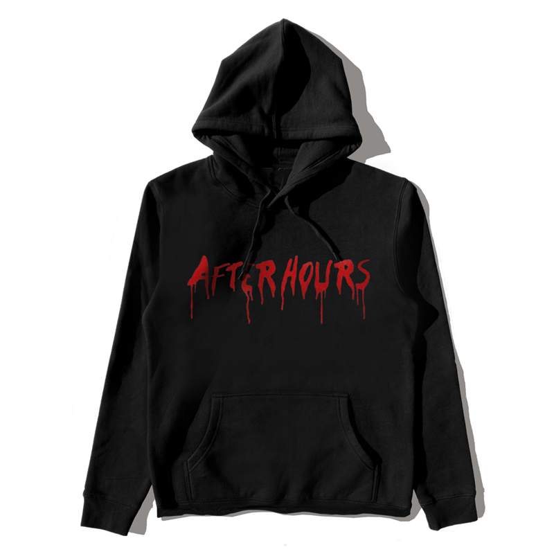 The Weeknd x Vlone After Hours Blood Drip Pullover Hoodie