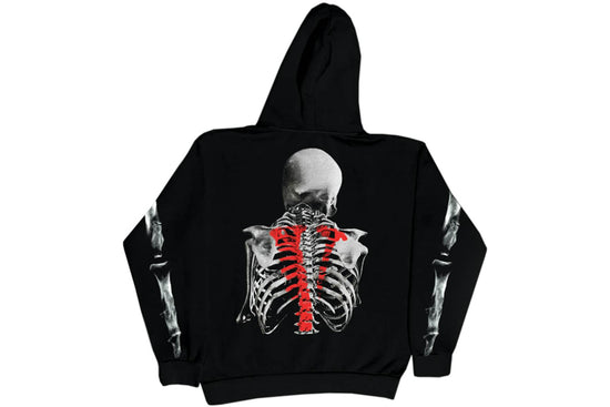 Vlone x Never Broke Again Bones Hoodie